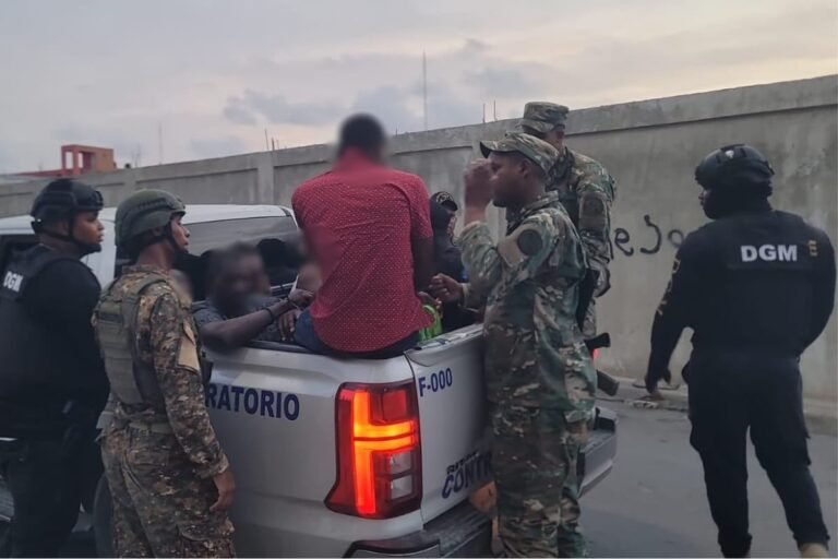 Santo Domingo y 3 provincias fronterizas concentraron el 33% de indocumentados detenidos en el fin de semana